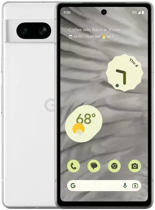 Смартфон Google Pixel 7A, 8/128 ГБ, Dual: nano SIM + eSIM, белый